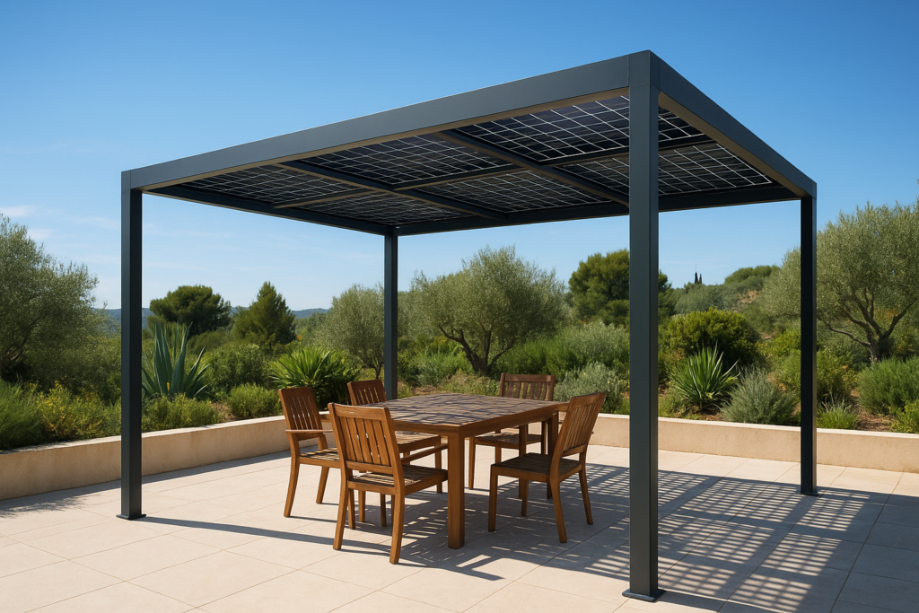 Aides financières pergola solaire 2026 : primes, TVA et conditions