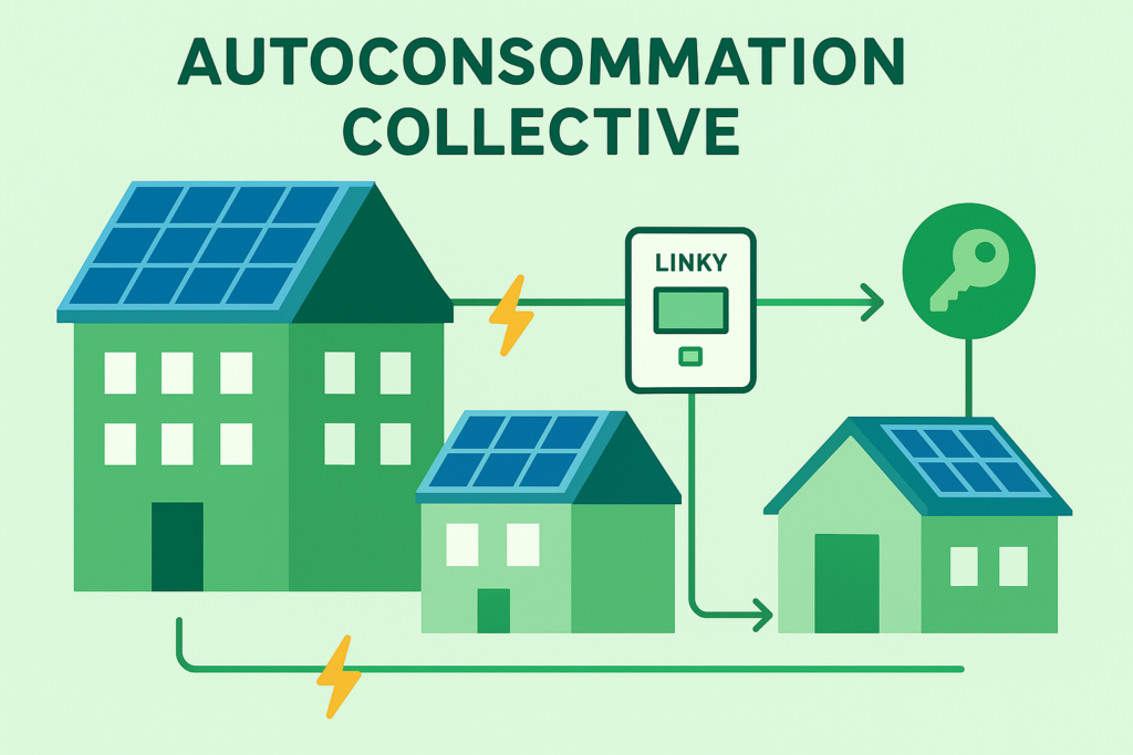 Autoconsommation collective : fonctionnement et clés