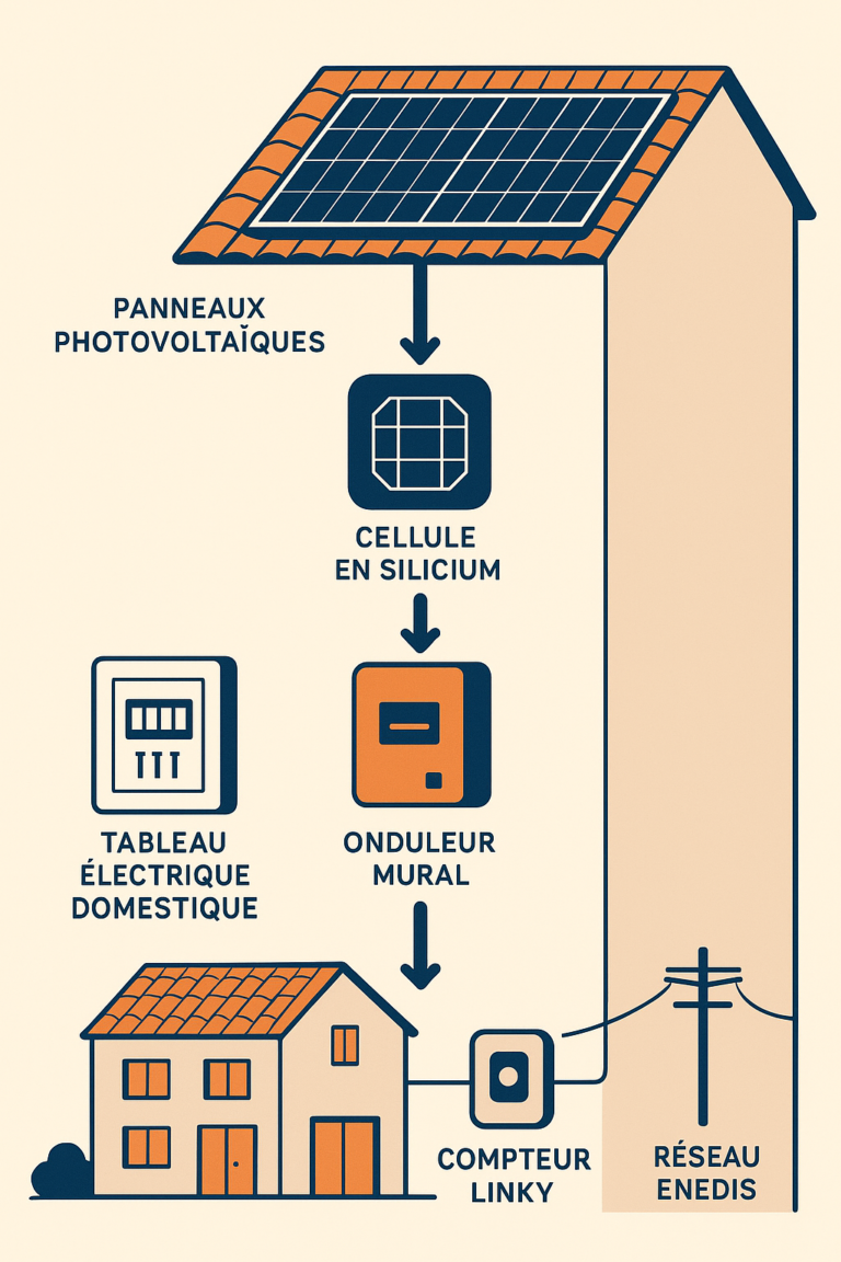 Fonctionnement de l'autoconsommation photovoltaïque