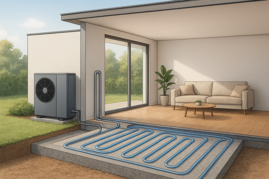 Plancher rafraîchissant : fonctionnement, avantages, limites